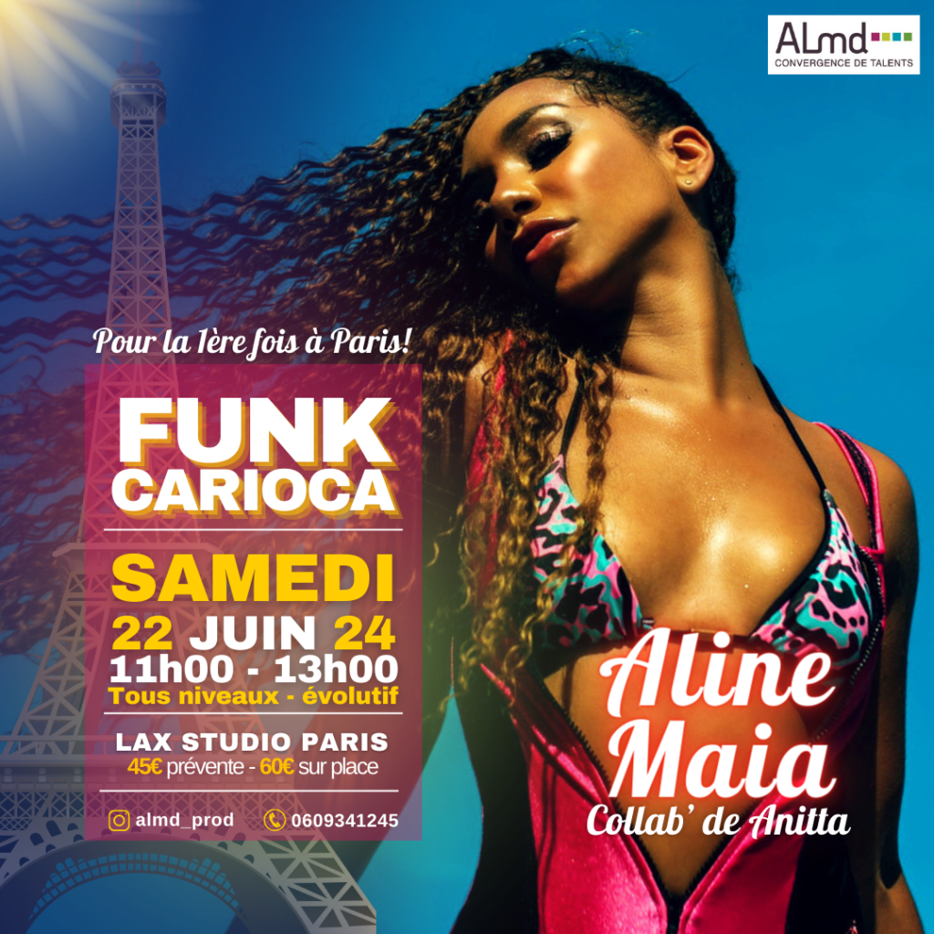 stage exceptionnel de Funk carioca avec Aline Maia (Brésil)