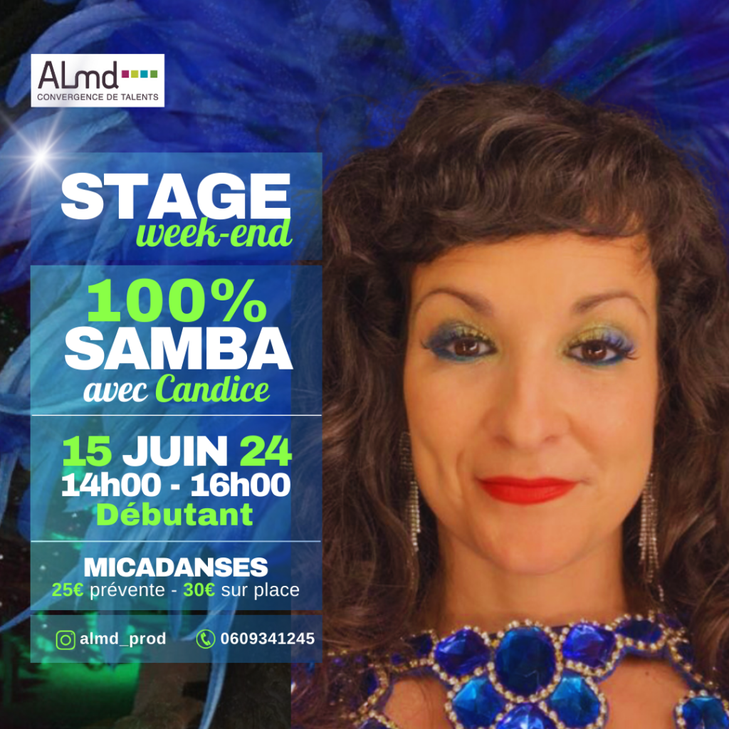 Stage 100% samba avec Candice - ALMD School
